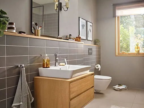 Смеситель для раковины Hansgrohe Rebris E 110 хром 72557000