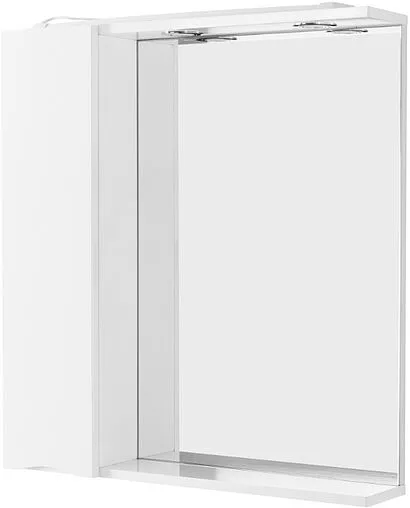 Шкаф-зеркало BelBagno FLY-MARINO 80 L Bianco Lucido MARINO-SPC-800/750-1A-BL-P-L