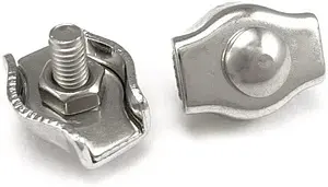 Зажим для троса из нержавеющей стали 3мм ACR SS304 SINGLE Зажим для троса из нержавеющей стали 3мм ACR SS304 SINGLE, 4