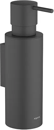 Дозатор для жидкого мыла Aquatek Оберон чёрный матовый AQ4205MB