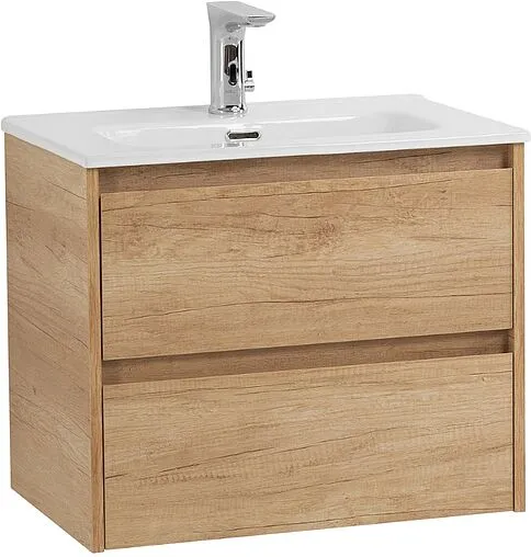 Тумба-умывальник подвесная BelBagno KRAFT 39 70 Rovere Nebrasca Nature KRAFT 39-700/390-2C-SO-RNN+BB700/390ETL