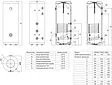 Бойлер комбинированного нагрева Uni-Fitt INDIRECT WLE 100 (27 кВт) 800L0210