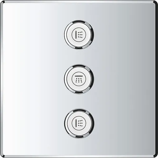 Вентиль переключающий на 3 потребителя Grohe Grohtherm SmartControl хром 29127000