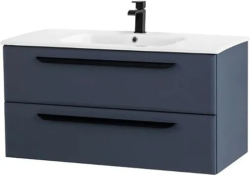 Тумба-умывальник подвесная Cezares Eco 120 Grafito ECO-CER-1200-2C-SO-GR-P+CZR-NAT-120-LVB