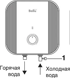 Водонагреватель накопительный электрический Ballu BWH/S 80 Smart WiFi DRY+ Водонагреватель накопительный электрический Ballu BWH/S 80 Smart WiFi DRY+, 4