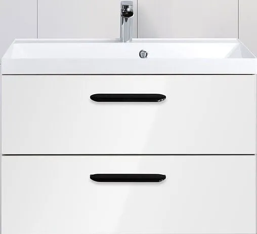 Тумба-умывальник подвесная BelBagno AURORA 80 Bianco Lucido AURORA-800-2C-SO-BL+