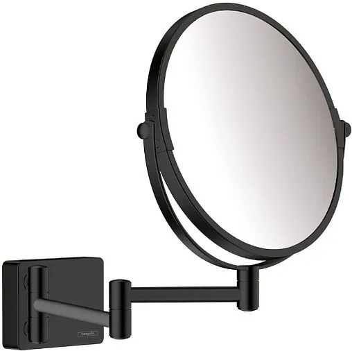 Косметическое зеркало Hansgrohe AddStoris чёрный матовый 41791670