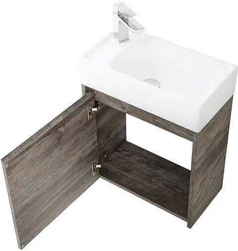 Тумба под умывальник подвесная BelBagno KRAFT MINI 50 L Pino Pasadena KRAFT MINI-500/260-1A-SO-PP-L