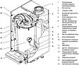 Настенный конденсационный газовый котел одноконтурный турбированный 120кВт Vaillant ecoTEC plus VU 1206/5-5 0010015579