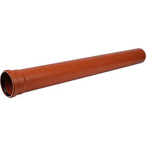 Труба канализационная наружная D=110мм L=3000мм Sinikon 20028.R Труба канализационная наружная D=110мм L=3000мм Sinikon 20028.R, 1