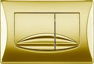 Клавиша смыва для унитаза OLI River 638508 золото Клавиша смыва для унитаза OLI River 638508 золото, 1