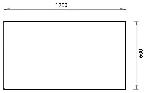 Зеркало Aquanet Нота Т1200 белый 00158073