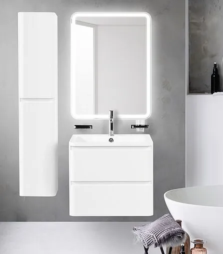 Тумба под умывальник подвесная BelBagno ALBANO 70 Bianco Lucido ALBANO-700-2C-SO-BL