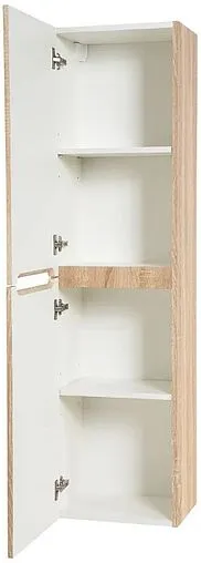 Шкаф-пенал подвесной BelBagno ETNA 40 L Rovere Bianco ETNA-1500-2A-SC-WO-P-L