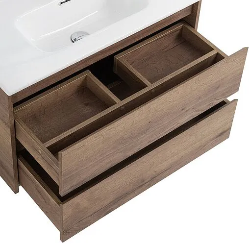 Тумба под умывальник подвесная BelBagno KRAFT 39 80 Rovere Tabacco KRAFT 39-800/390-2C-SO-RT