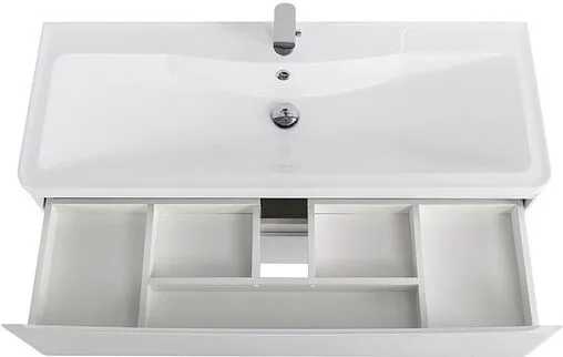 Тумба под умывальник подвесная BelBagno ACQUA 120 Bianco Lucido ACQUA-1200-2C-SO-BL