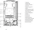 Настенный газовый котел двухконтурный 24кВт Mizudo GB M24 БП-00001300