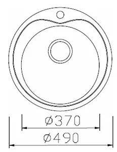 Мойка кухонная Омега нержавеющая сталь 5108О Мойка кухонная Омега нержавеющая сталь 5108О, 2