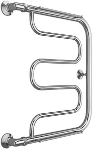 Полотенцесушитель водяной Terminus Фокстрот 1" БШ 600х500 полированная сталь 4620768881084 Полотенцесушитель водяной Terminus Фокстрот 1" БШ 600х500 полированная сталь 4620768881084, 1