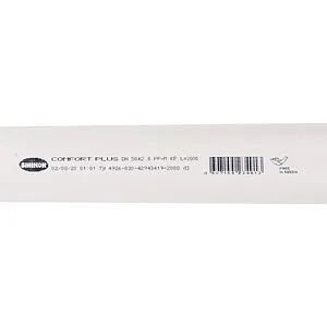 Труба канализационная внутренняя бесшумная D=50мм L=2000мм Sinikon 500053.K Труба канализационная внутренняя бесшумная D=50мм L=2000мм Sinikon 500053.K, 5