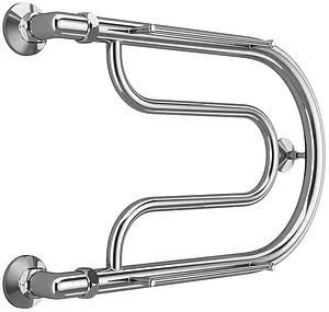 Полотенцесушитель водяной Terminus Фокстрот 1" БШ 320х500 полированная сталь 4620768881015 Полотенцесушитель водяной Terminus Фокстрот 1" БШ 320х500 полированная сталь 4620768881015, 1