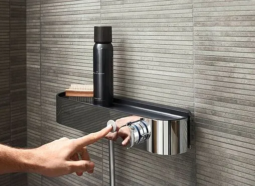 Термостат для душа Hansgrohe ShowerTablet Select 400 белый матовый 24360700