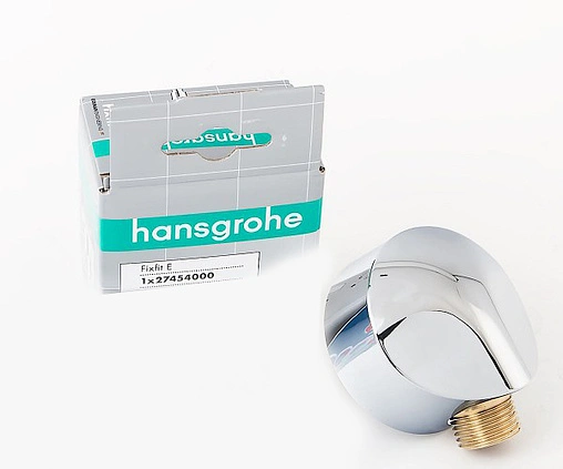Шланговое подключение Hansgrohe FixFit Е хром 27454000