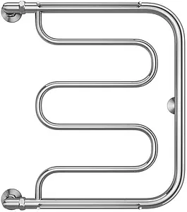 Полотенцесушитель водяной Terminus Фокстрот 1" БШ 600х500 полированная сталь 4620768881084 Полотенцесушитель водяной Terminus Фокстрот 1" БШ 600х500 полированная сталь 4620768881084, 3