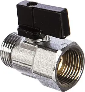 Кран шаровый мини ¼"в x ¼"н Elsen Mini EV93.1414 Кран шаровый мини ¼"в x ¼"н Elsen Mini EV93.1414, 5