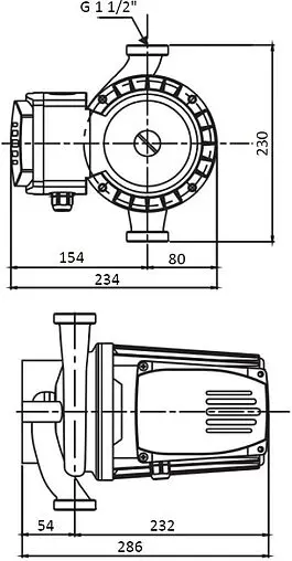 Насос циркуляционный Shinhoo BASIC 25-20 71211009