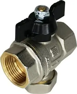 Кран шаровый с фильтром ¾"в x ¾"в Elsen EV30.3434 Кран шаровый с фильтром ¾"в x ¾"в Elsen EV30.3434, 1