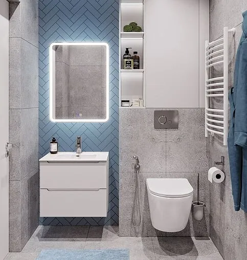 Тумба-умывальник подвесная BelBagno ETNA 70 Rovere Bianco ETNA-700-2C-SO-WO-P+BB700ETL