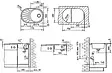 Мойка кухонная Teka DR 77 1B 1D нержавеющая сталь 40127301