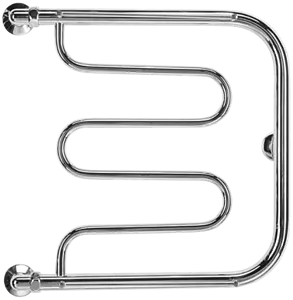 Полотенцесушитель водяной Terminus Фокстрот AISI 32х2 600х600 полированная сталь 4620768880919 Полотенцесушитель водяной Terminus Фокстрот AISI 32х2 600х600 полированная сталь 4620768880919, 1