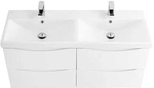 Тумба-умывальник подвесная BelBagno MARINO-CER 120 Bianco Opaco MARINO-CER-1200-4C-SO-2-BO-P+BB-0325-120-2-LVB