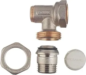 Вентиль запорный угловой ½" в/н Tiemme 3230001 Вентиль запорный угловой ½" в/н Tiemme 3230001, 5