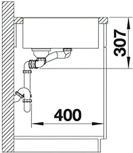 Мойка кухонная Blanco Axia III 6 S-F 100 L (доска ясень) кофе 524668