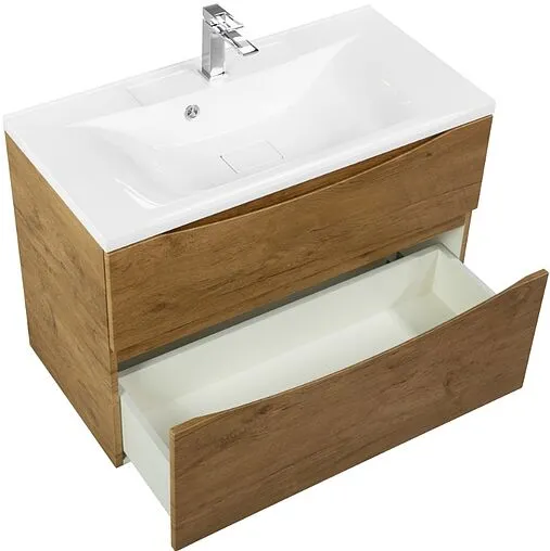 Тумба-умывальник подвесная BelBagno MARINO-H60 80 Rovere Nature MARINO-H60-800-2C-SO-RN-P+