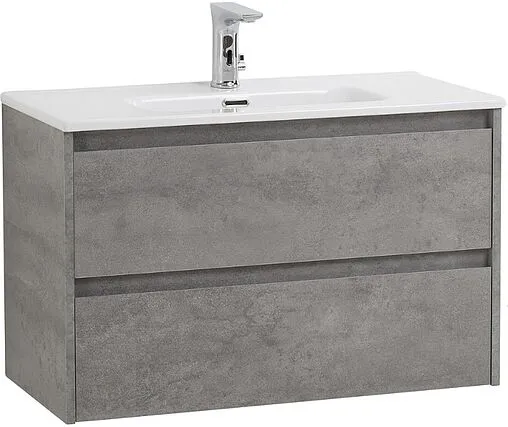 Тумба под умывальник подвесная BelBagno KRAFT 39 80 Cemento Grigio KRAFT 39-800/390-2C-SO-CG