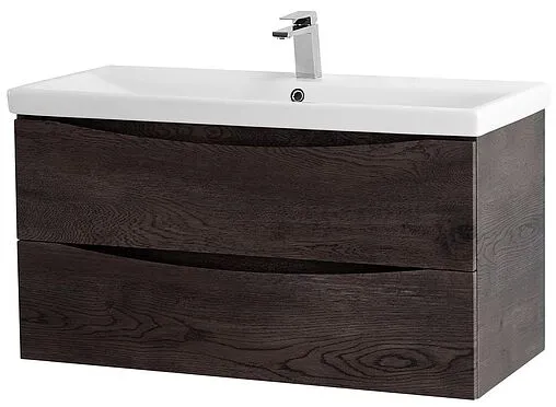 Тумба под умывальник подвесная BelBagno MARINO-CER 100 Rovere Nature Grigio MARINO-CER-1000-2C-SO-RNG-P