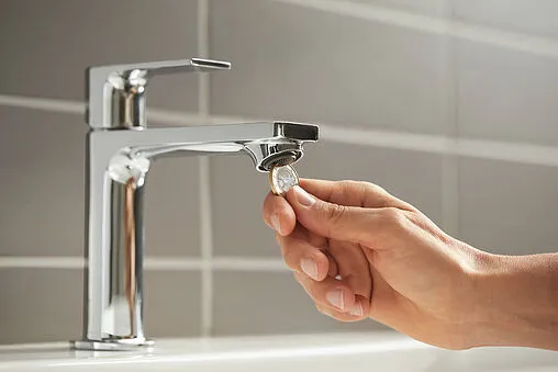 Смеситель для раковины Hansgrohe Rebris E 110 хром 72557000