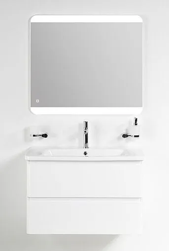 Тумба-умывальник подвесная BelBagno ALBANO-CER 105 Bianco Lucido ALBANO-CER-1050-2C-SO-BL+12105-KL