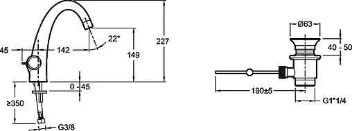 Смеситель для раковины Jacob Delafon Elevation хром E18870-CP