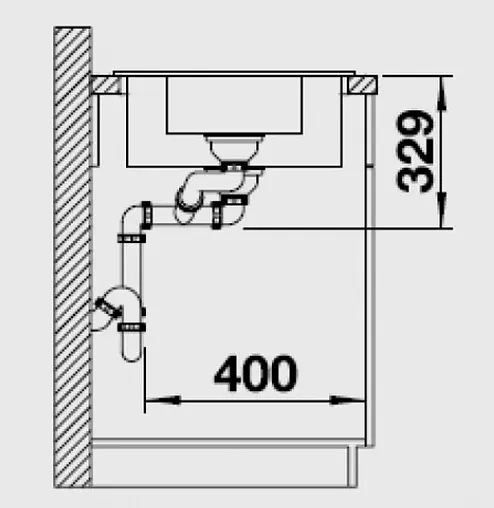 Мойка кухонная Blanco Legra 6 S 100 кофе 522212