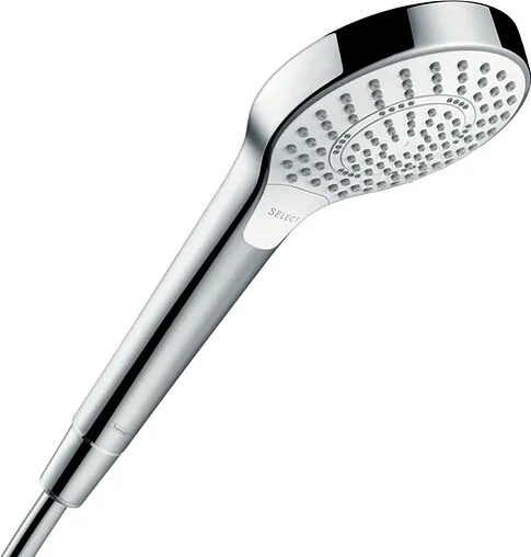 Лейка ручного душа Hansgrohe Croma Select S 110 Multi 3jet EcoSmart хром/белый 26801400