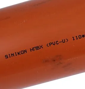 Труба канализационная наружная D=110мм L=3000мм Sinikon 20028.R Труба канализационная наружная D=110мм L=3000мм Sinikon 20028.R, 5