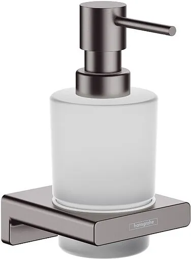 Дозатор для жидкого мыла Hansgrohe AddStoris шлифованный чёрный хром 41745340