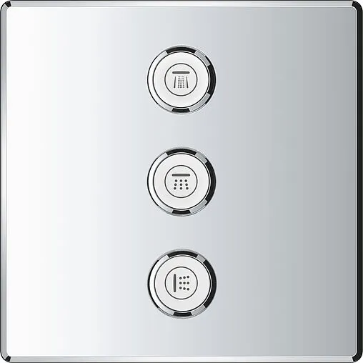 Вентиль переключающий на 3 потребителя Grohe Grohtherm SmartControl хром 29127000