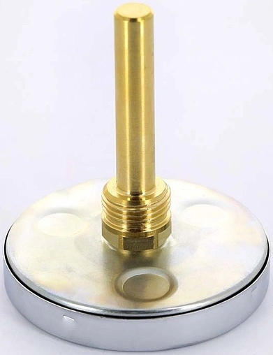 Термометр биметаллический Watts F+R801 80мм 160°С гильза 75мм ½&quot; 10005945