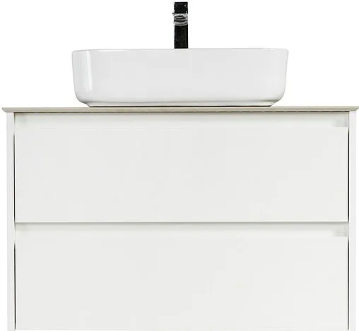 Тумба-умывальник подвесная BelBagno KRAFT 80 Bianco Opaco KRAFT-800-2C-SO-BO+